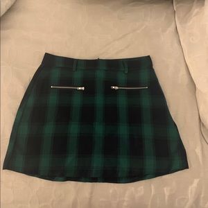 Plaid skirt